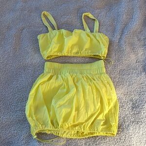 Daily drills lemon colored set!!